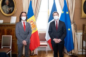 Andorra – Reunión de Clément Beaune con Landry Riba (8 de febrero de 2022)