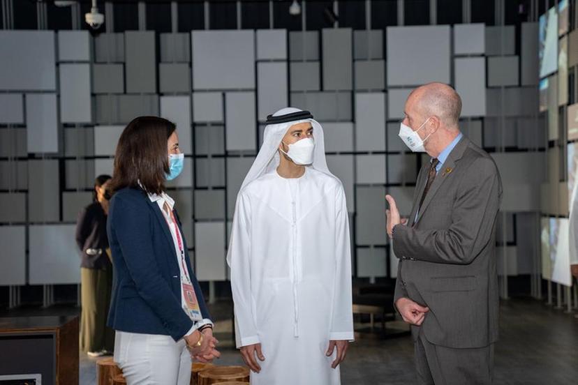 His Excellency Mohamed Bin Al Hadi Al Hussaini visits Andorra Pavilion at Expo 2020 Dubai